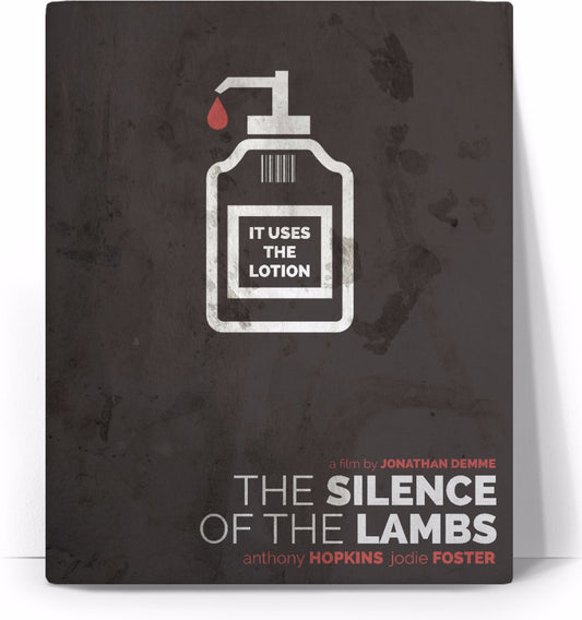 The Silence Of The Lambs Movie Poster Canvas