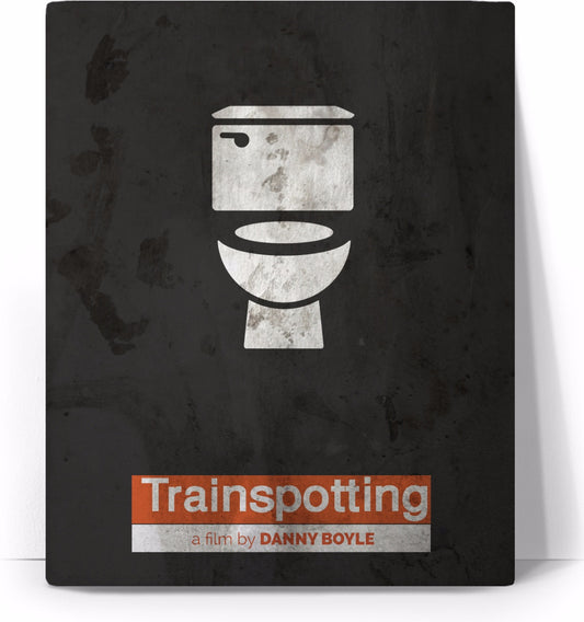 TrainSpotting Movie Poster Canvas