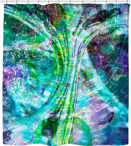 Majestic Flow Shower Curtain