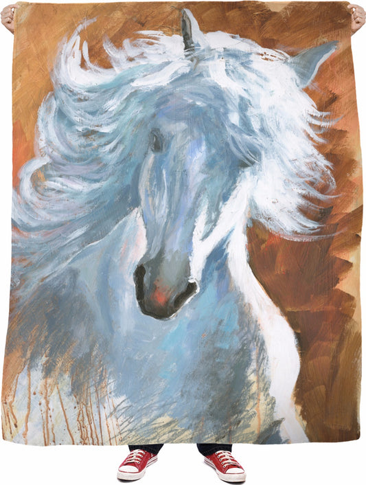 BON STRAWBERRY ROAN Fleece Blanket