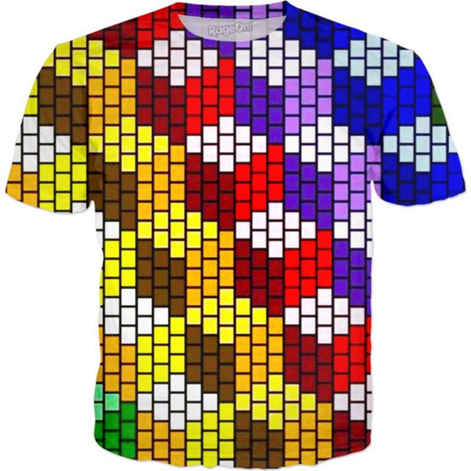 Rainbow Cubes T-Shirt