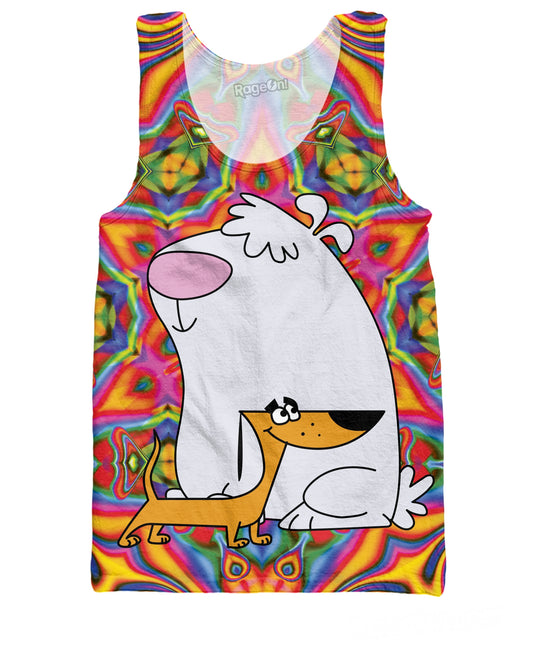 2 Stupid Dogs Tank Top