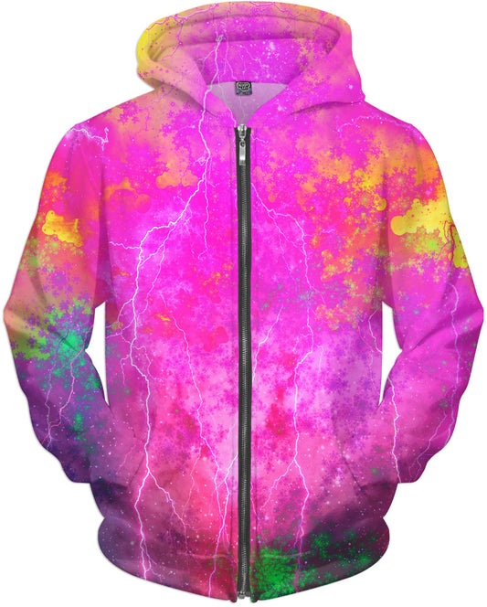Blue And Pink Prophecy Hoodie