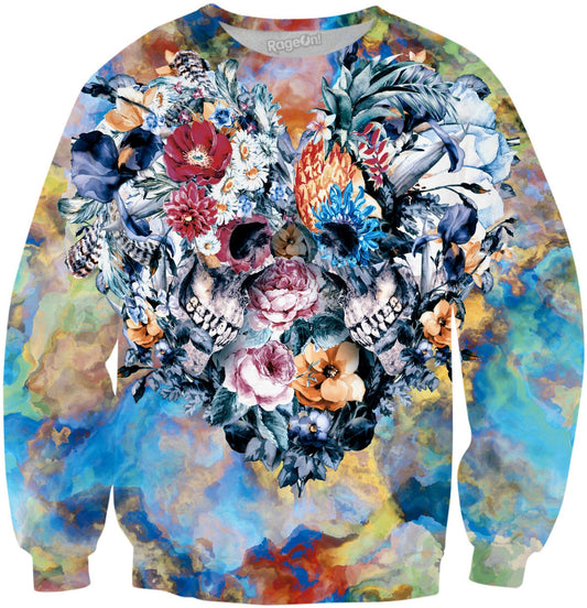 Skull - Heart Sweatshirt