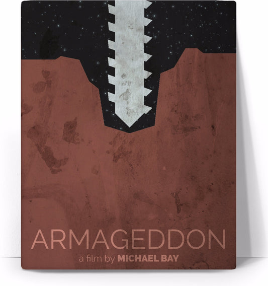 Armageddon Movie Poster Canvas