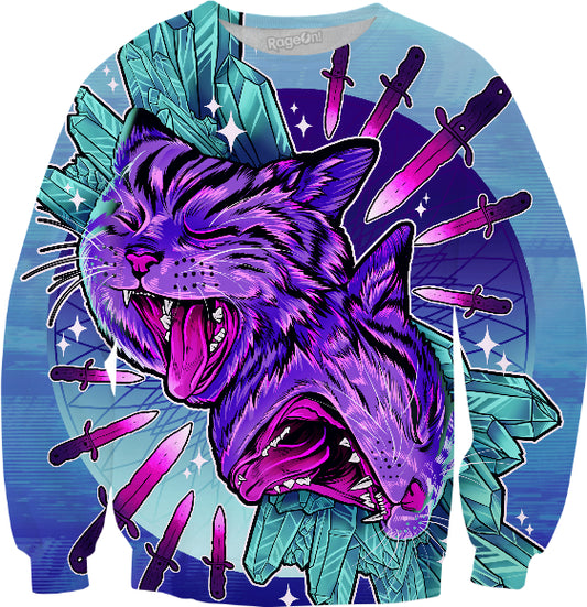 Crystal Cats Sweatshirt