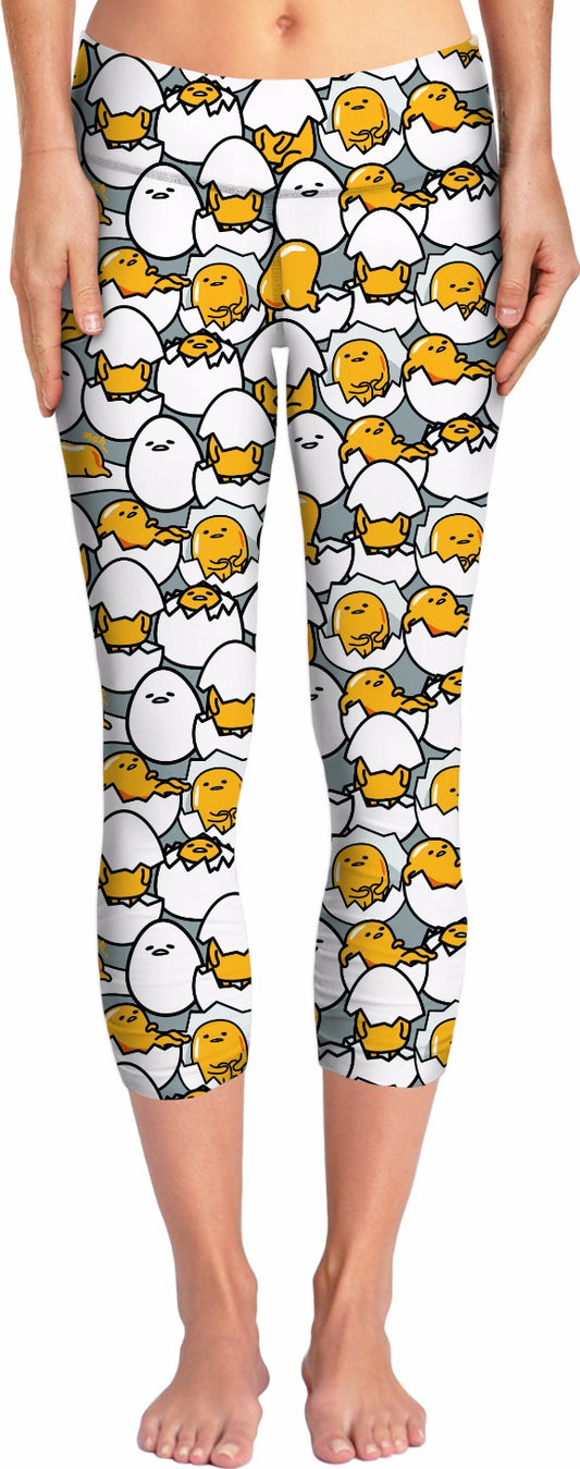 Gudetama Yoga Pants