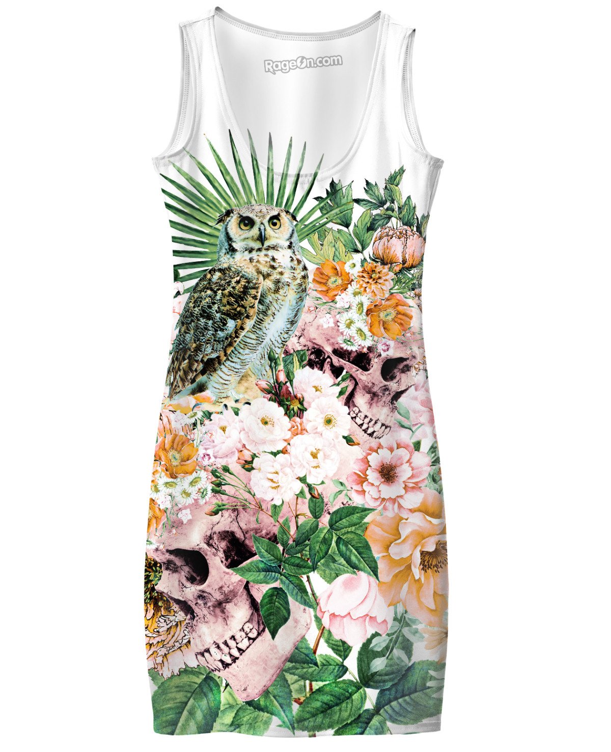 Interpretation of a dream - Owl with Skulls Dress