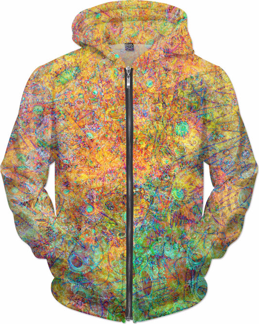 Raspberry Fractal Lemonade (Collaboration with Adam Nixon) Hoodie
