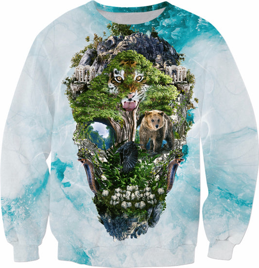 Skull Nature III Sweatshirt