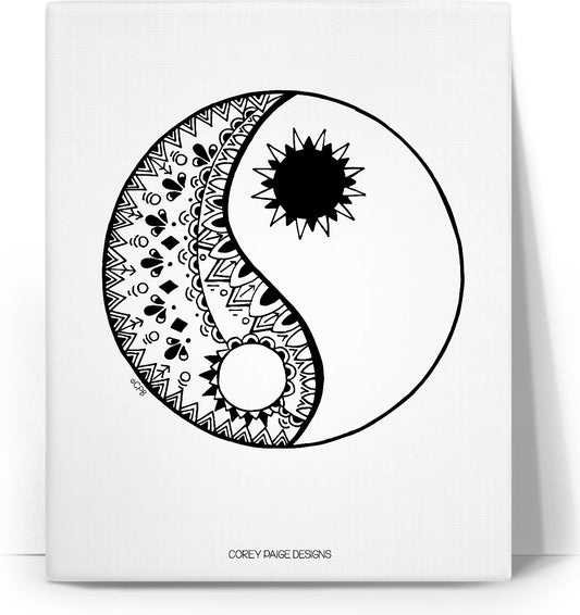 Yin Yang Canvas
