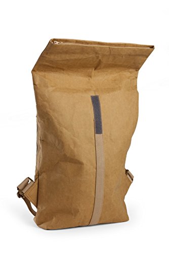 THE EXPLORER: Vegan Kraft Paper Backpack by Humming Kraft - ECO-FRIENDLY, TEAR-RESISTANT, DURABLE, WASHABLE, EASY-TO-CLEAN