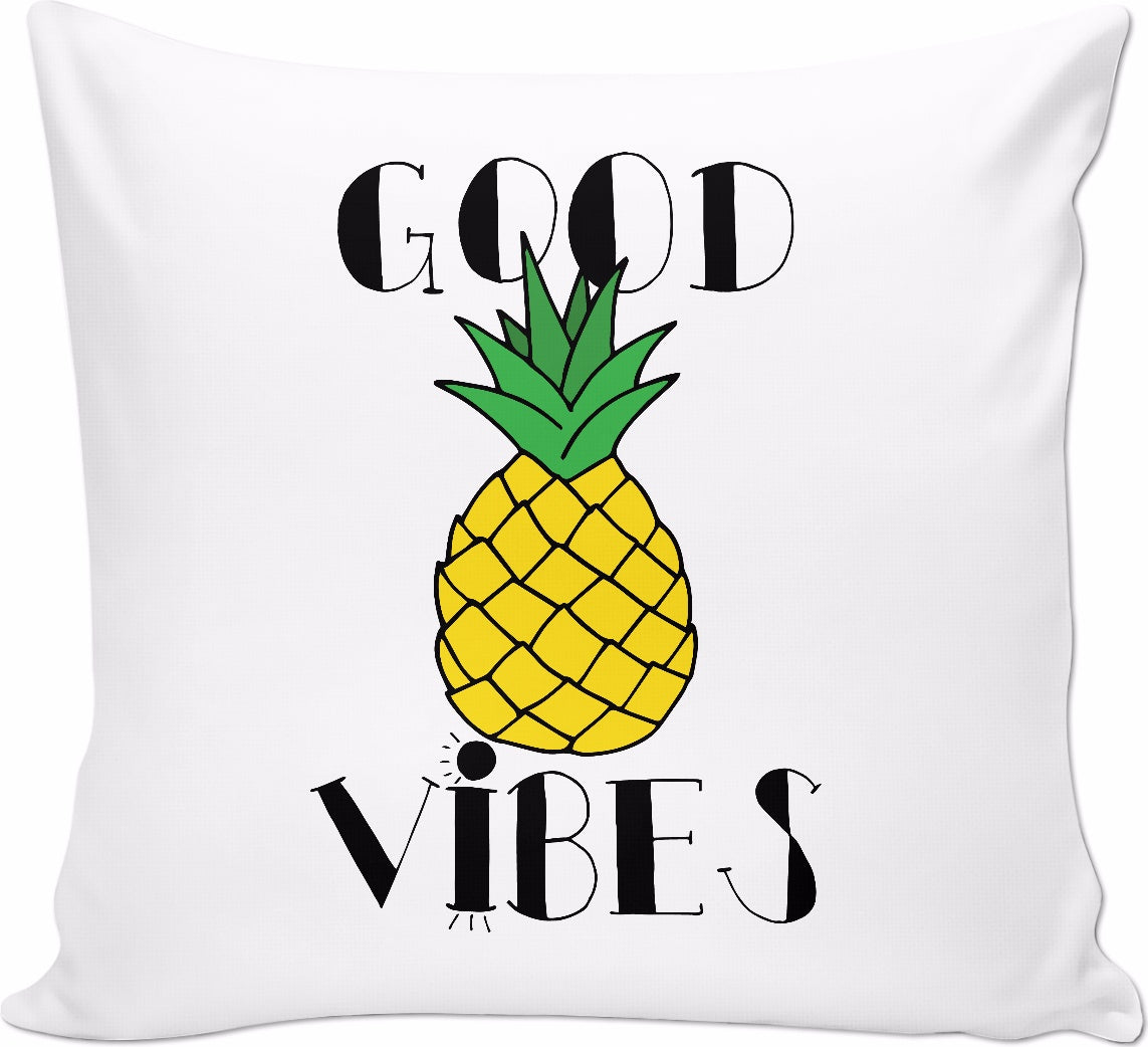 Good Vibes Pineapple Couch Pillow