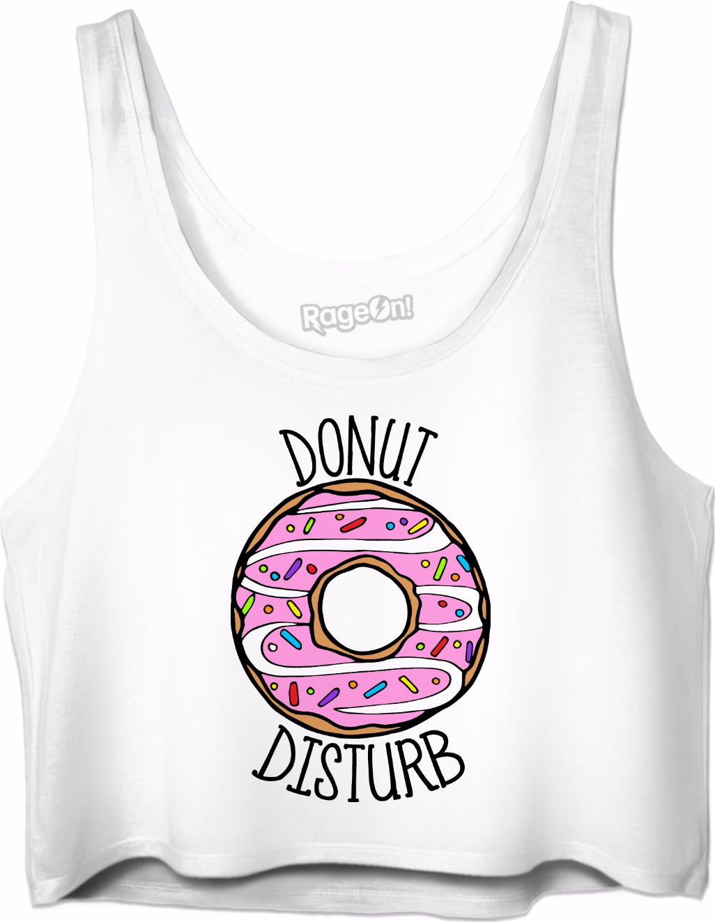 Donut Disturb Crop Top