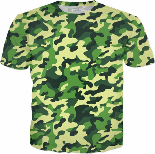 green camouflauge T-Shirt