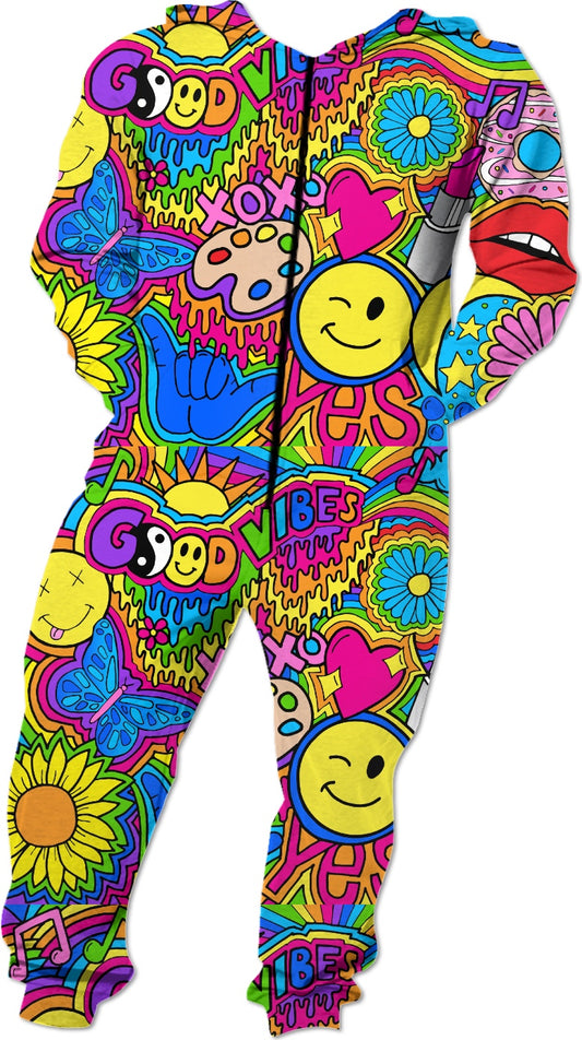 Good Vibes Hippie Onesie