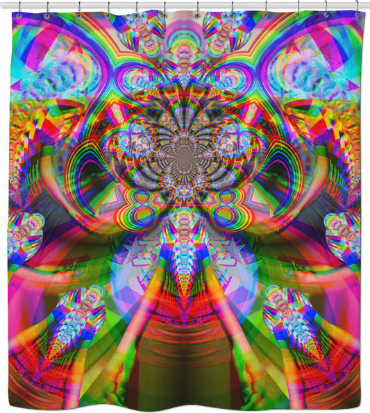 SuperSonic Vortex Shower Curtain