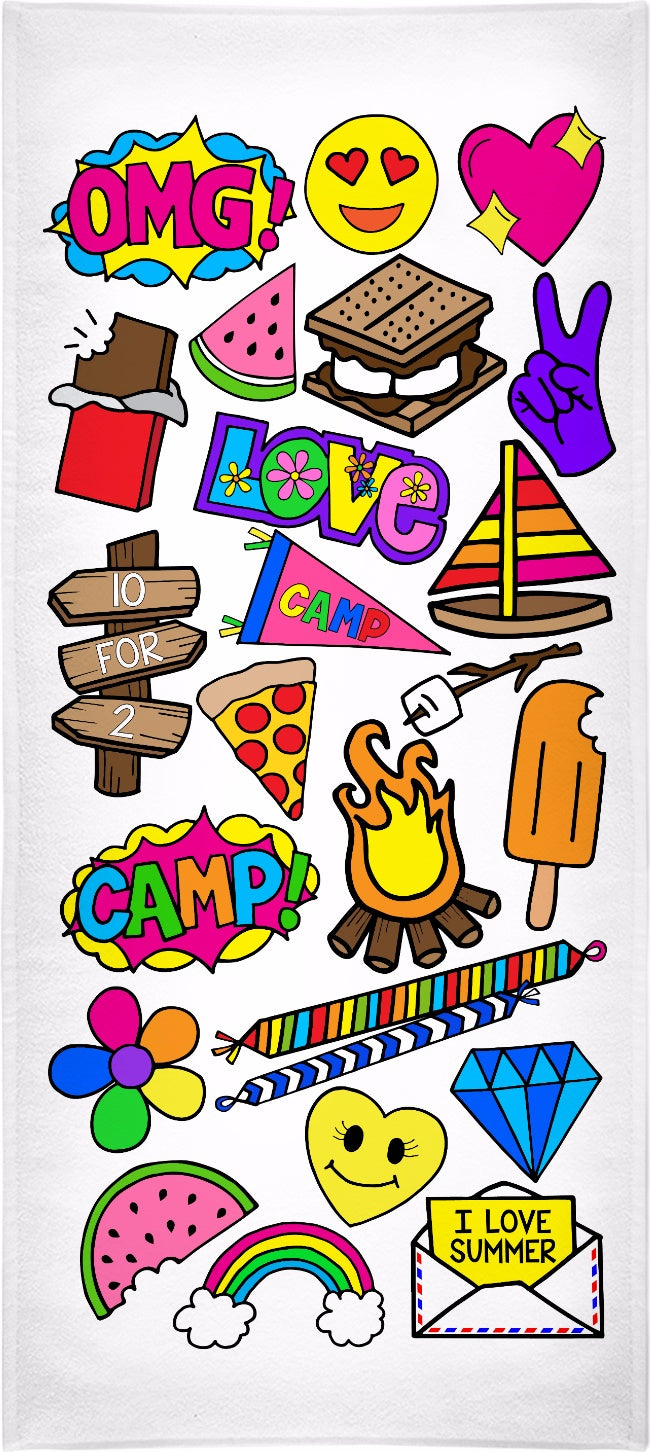 OMG! CAMP! Towel