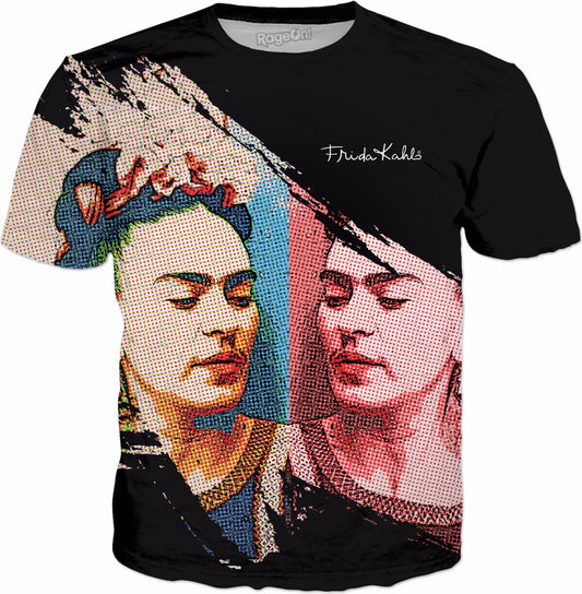 Frida Kahlo Halftone T-Shirt