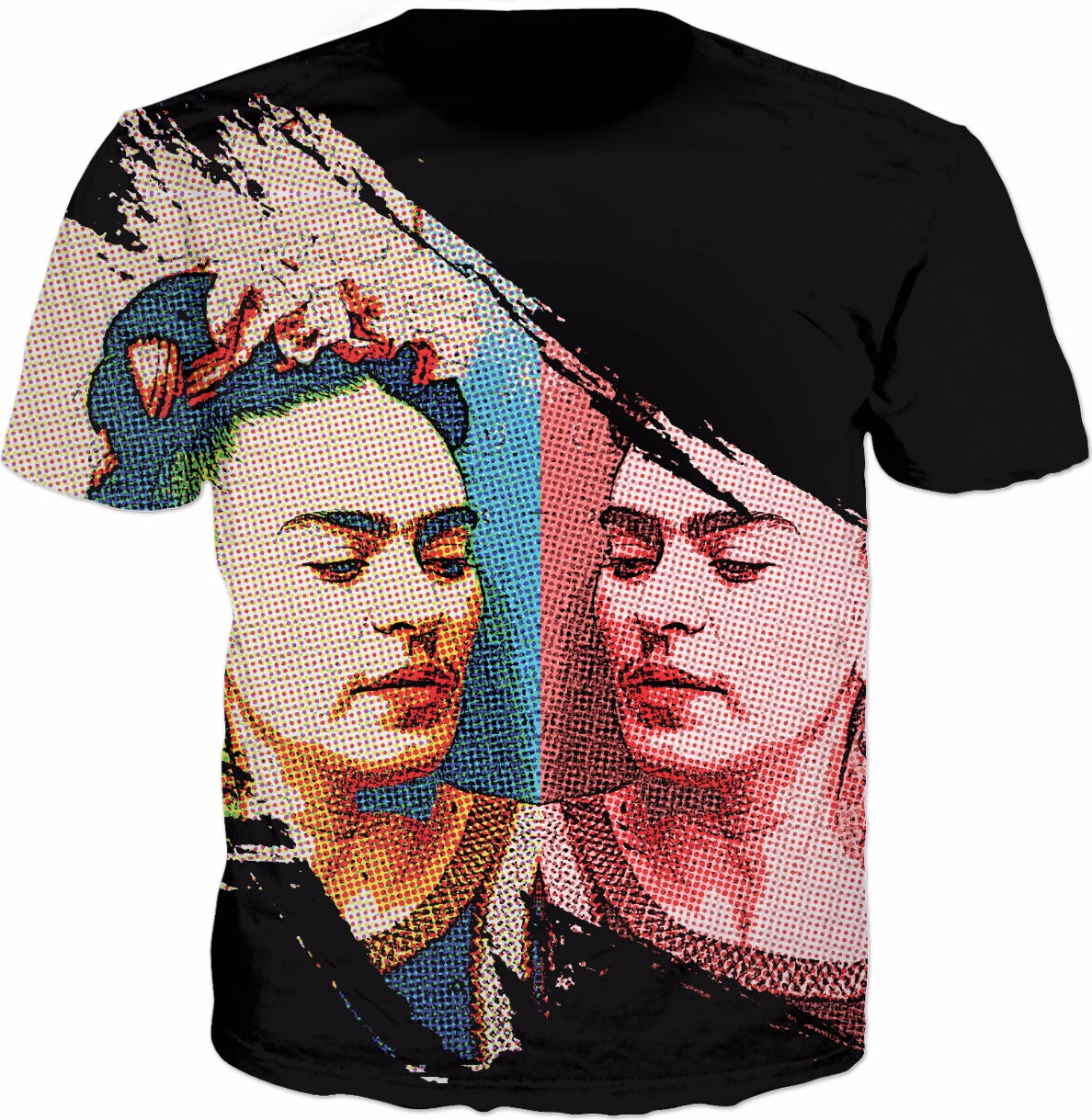 Frida Kahlo Halftone T-Shirt