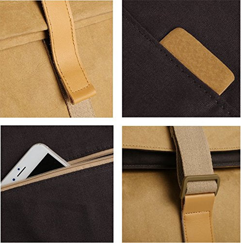 THE EXPLORER: Vegan Kraft Paper Backpack by Humming Kraft - ECO-FRIENDLY, TEAR-RESISTANT, DURABLE, WASHABLE, EASY-TO-CLEAN