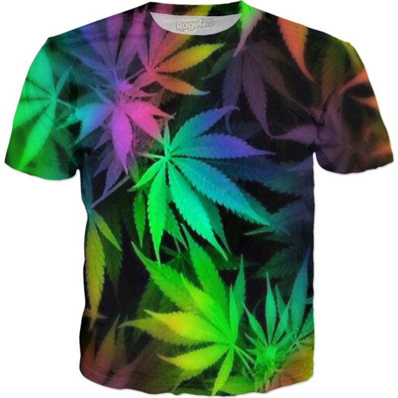 Rainbow Weed T-Shirt