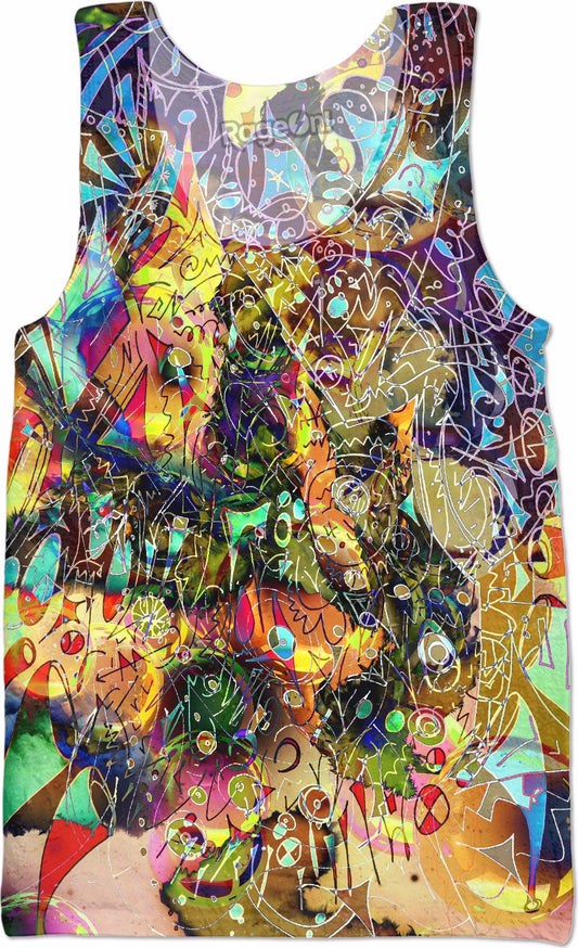 Face Melt Tank Top