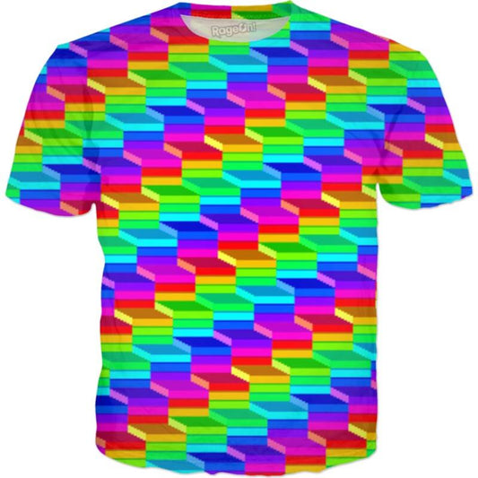 Rainbow Tiles T-Shirt
