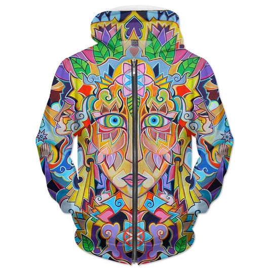 Sky Flower Hoodie