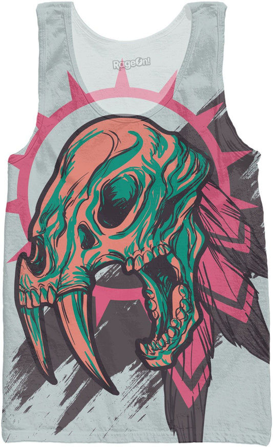 Saber Skull Tank Top