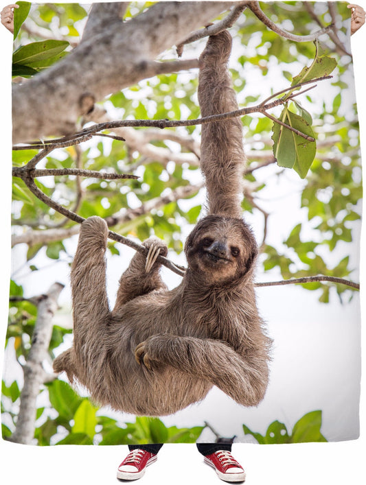 Sid The Sloth Fleece Blanket