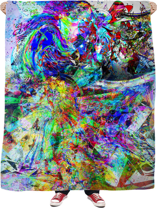 Barfing Beautifully Fleece Blanket