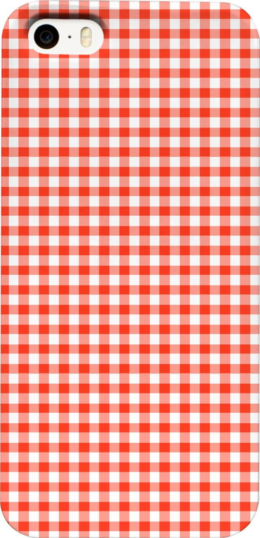 Ruth Fitta Schulz  -  Red Gingham Phone Case