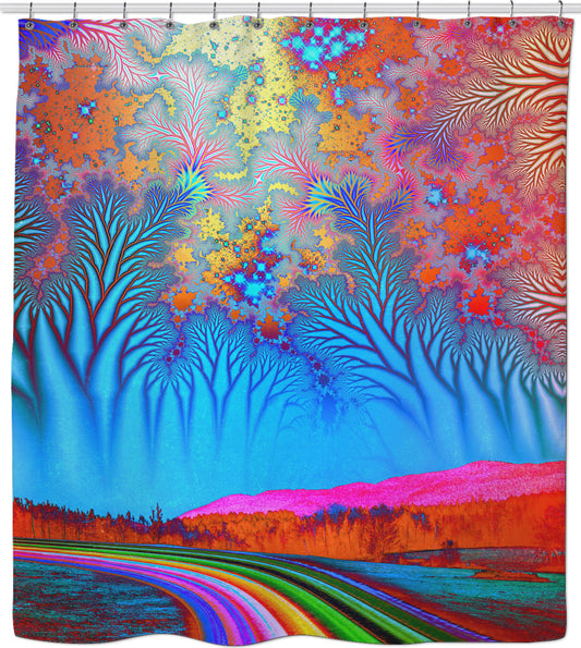 Road to Forever Shower Curtain