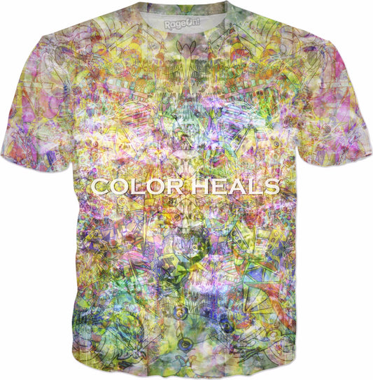 Color Heals Rainbow - LIMITED EDITION - 100% of Profits are being donated to St. Jude Children's Research Hospital. T-Shirt