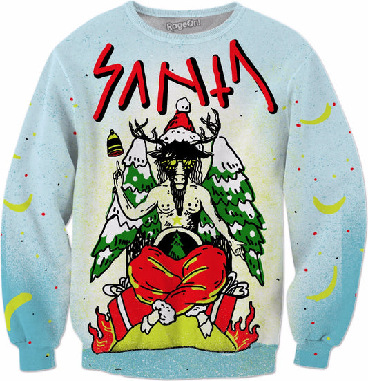 Satan Claus Crewneck Sweatshirt