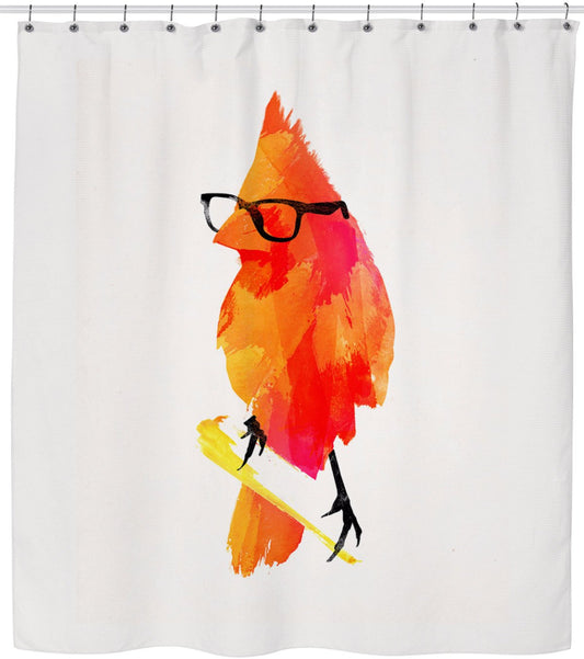 Cute Bird Shower Curtain