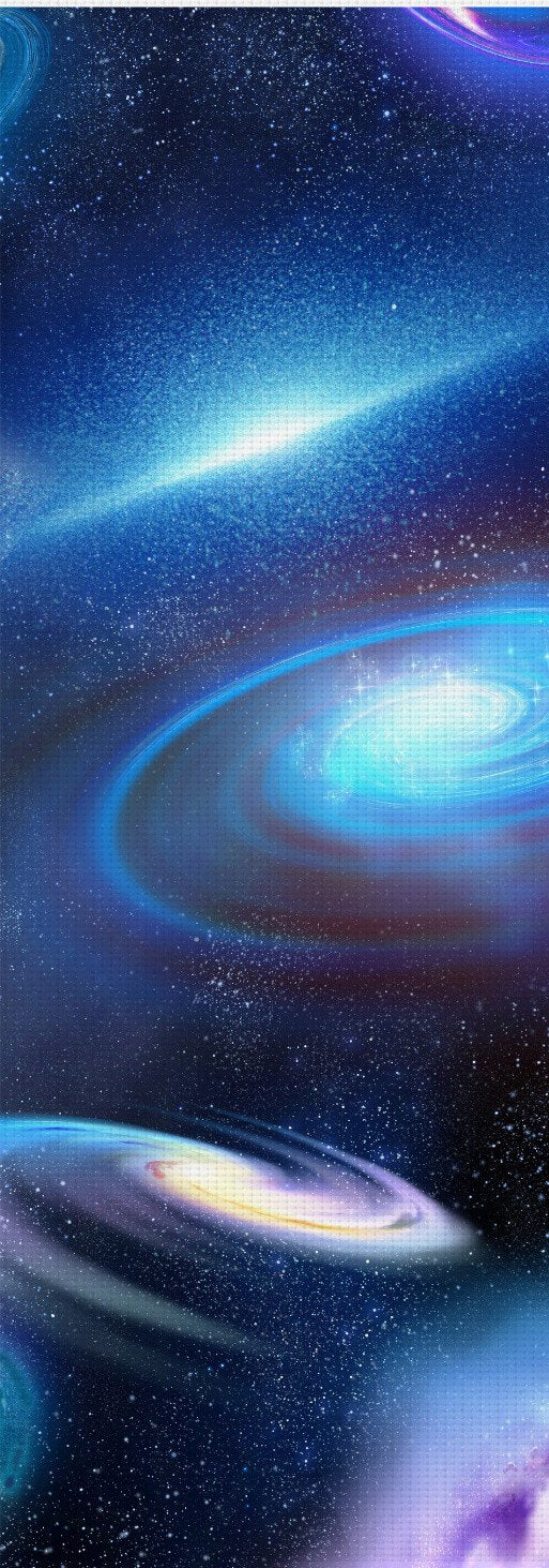 Galactic infinity Yoga Mat