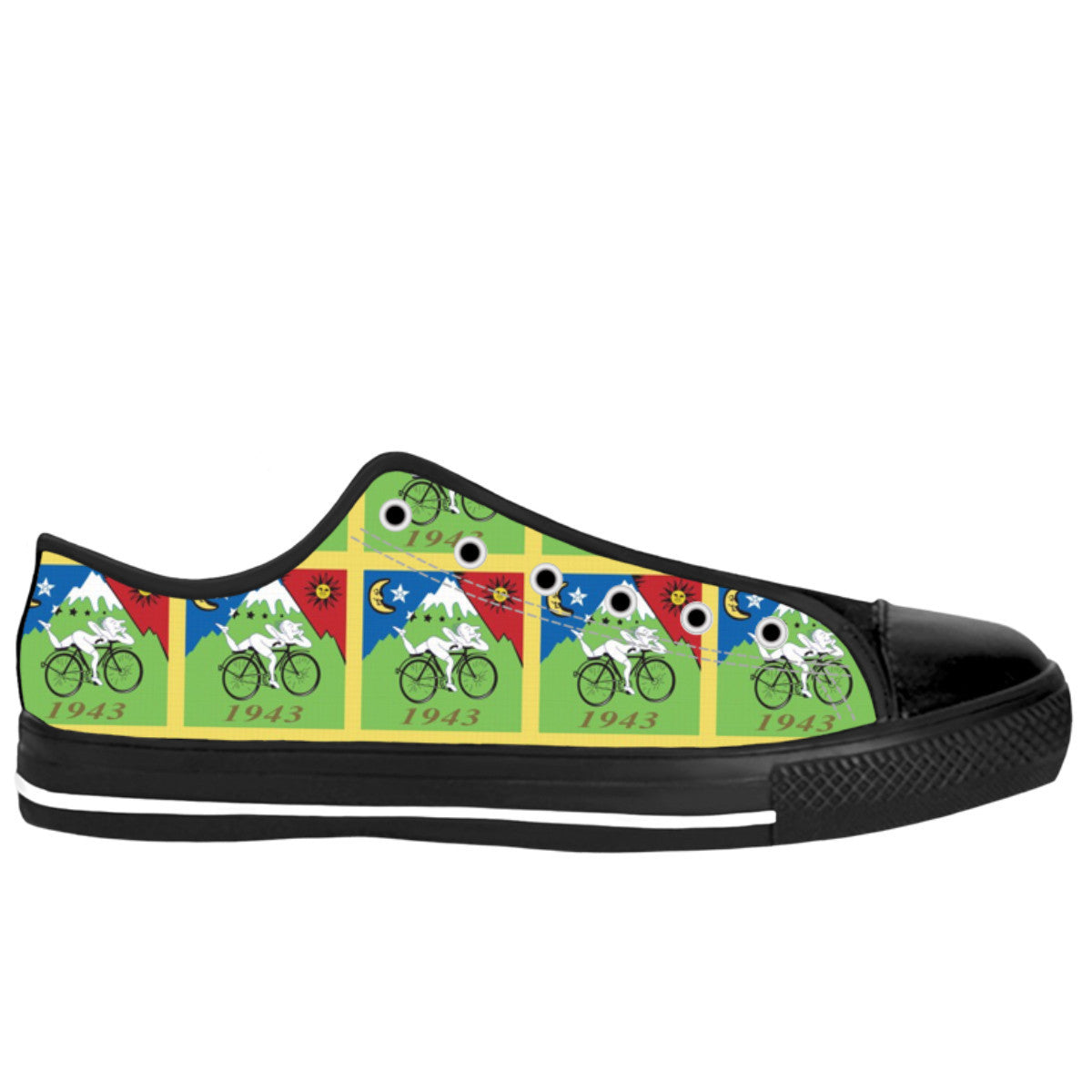 Hoffman Blotter Black Low Top Shoes