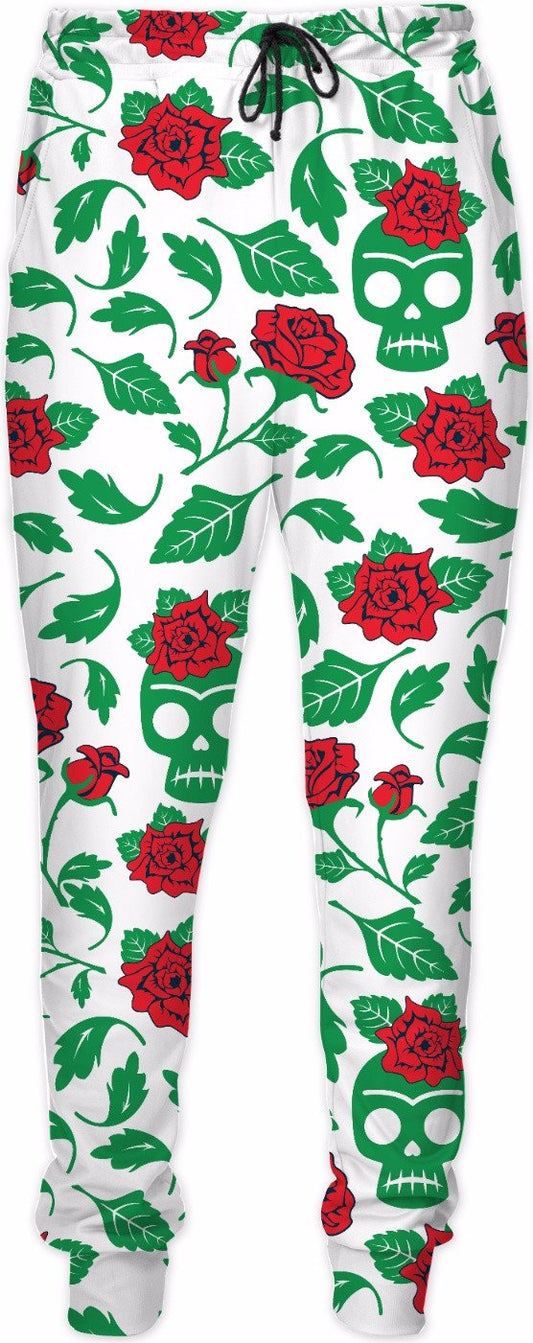 Frida Kahlo Skulls & Roses Joggers