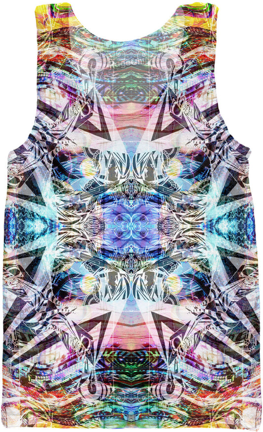 Come Closer White Star Tank Top