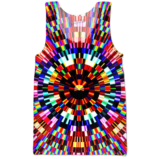 Kaleidoscope Glitch Tank Top