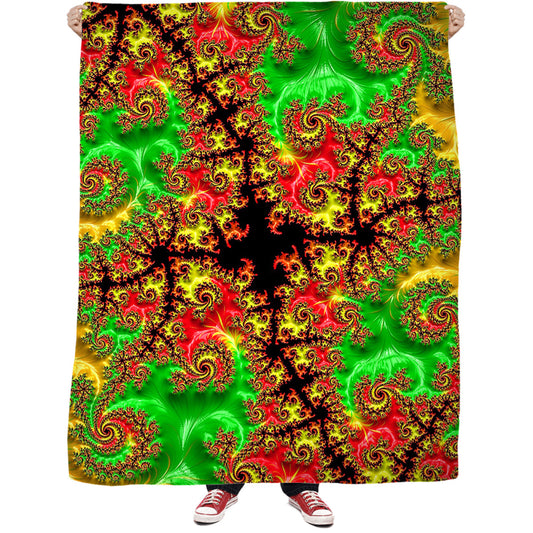 Wacky Watermelon Fleece Blanket