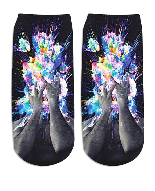 Artistic Bomb Ankle Socks