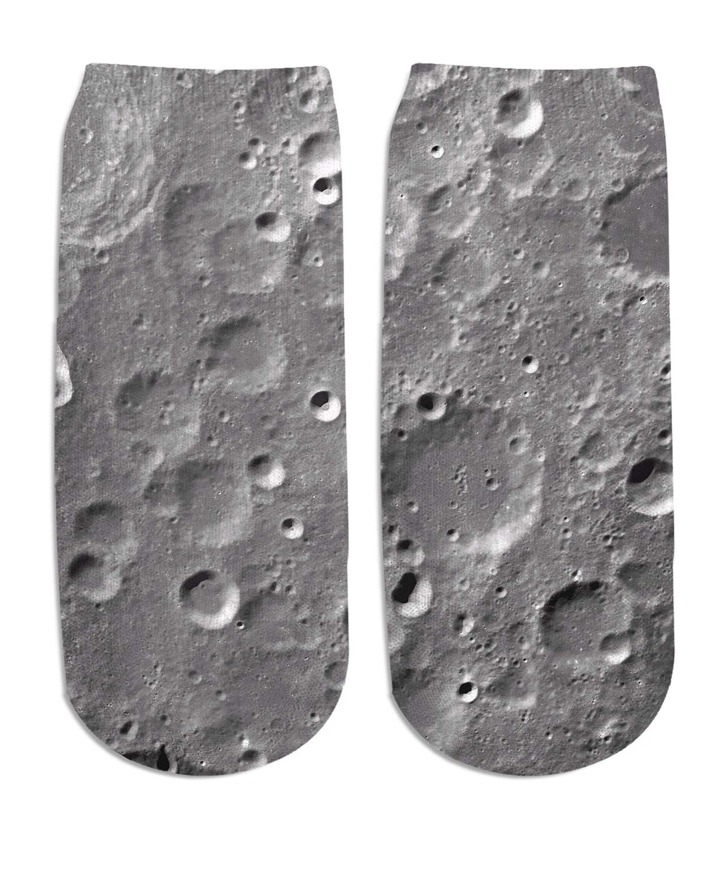 Moon Surface Ankle Socks