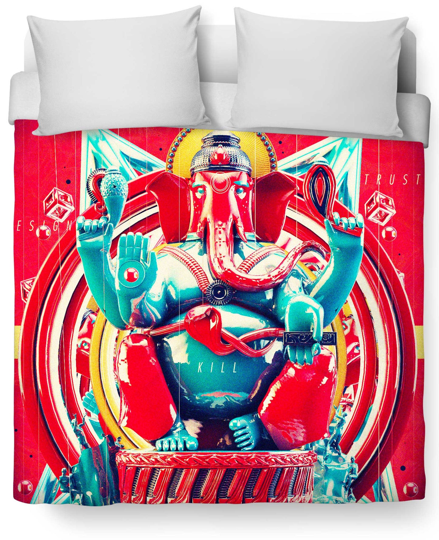 Elephant Kill Duvet Cover