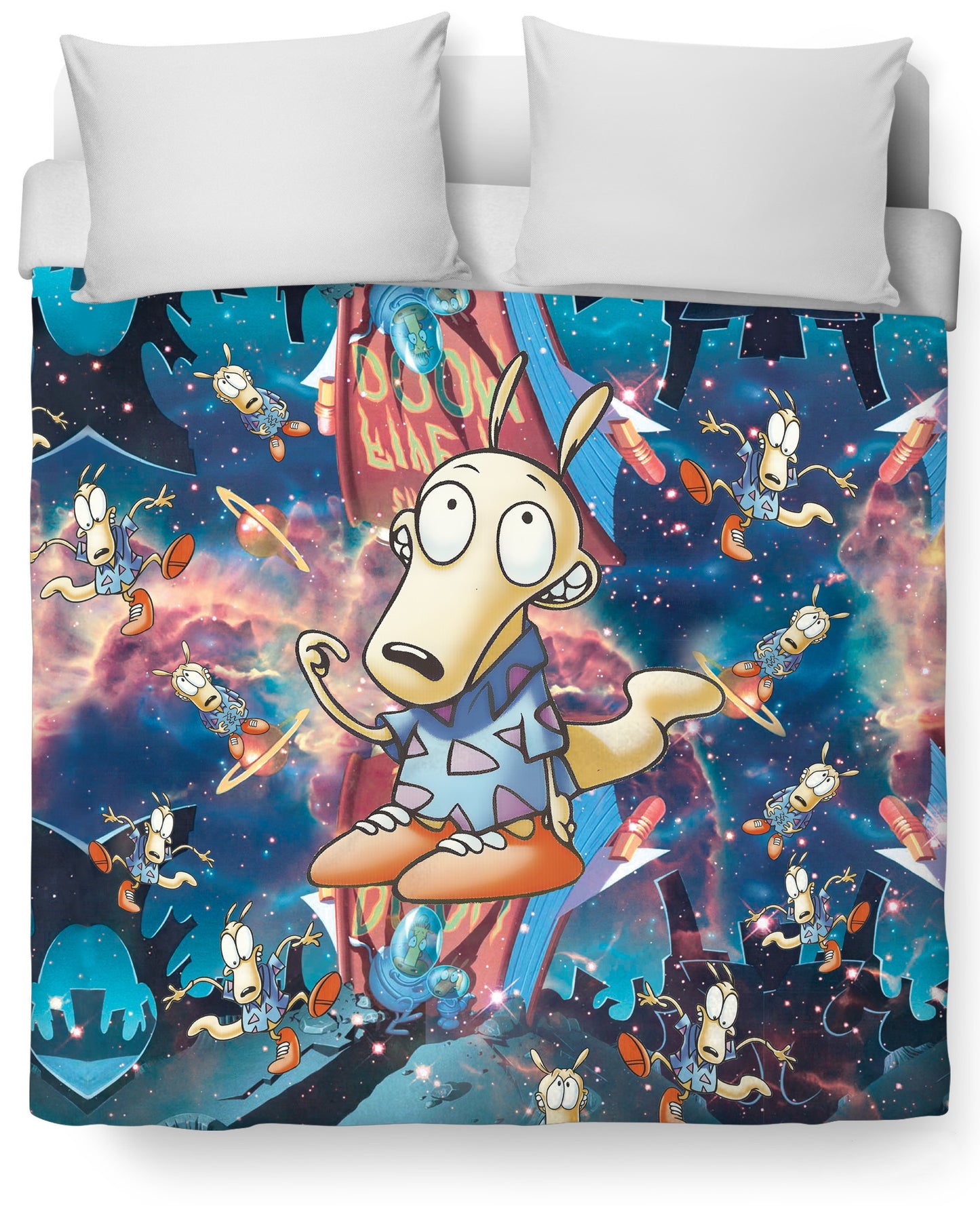 Rocko's Rockverse Duvet Cover