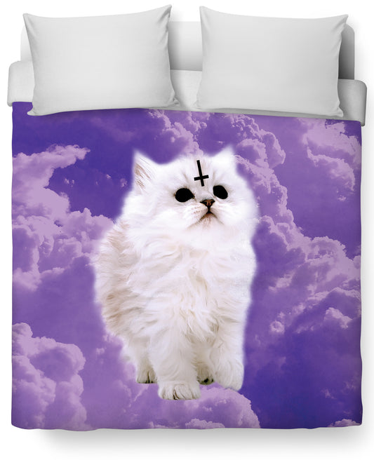 Satan Cat Duvet Cover Set