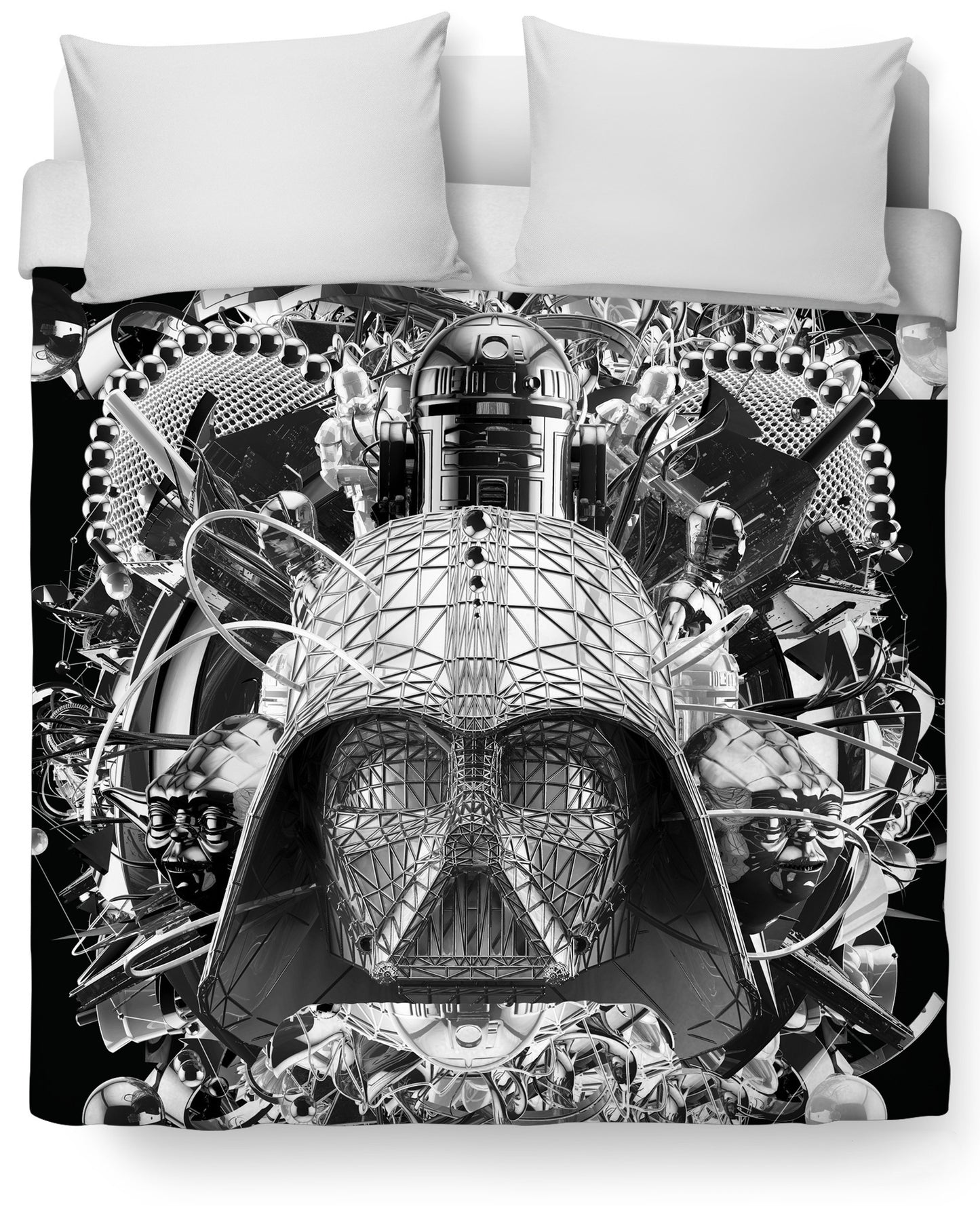 Star Wars B&W Duvet Cover