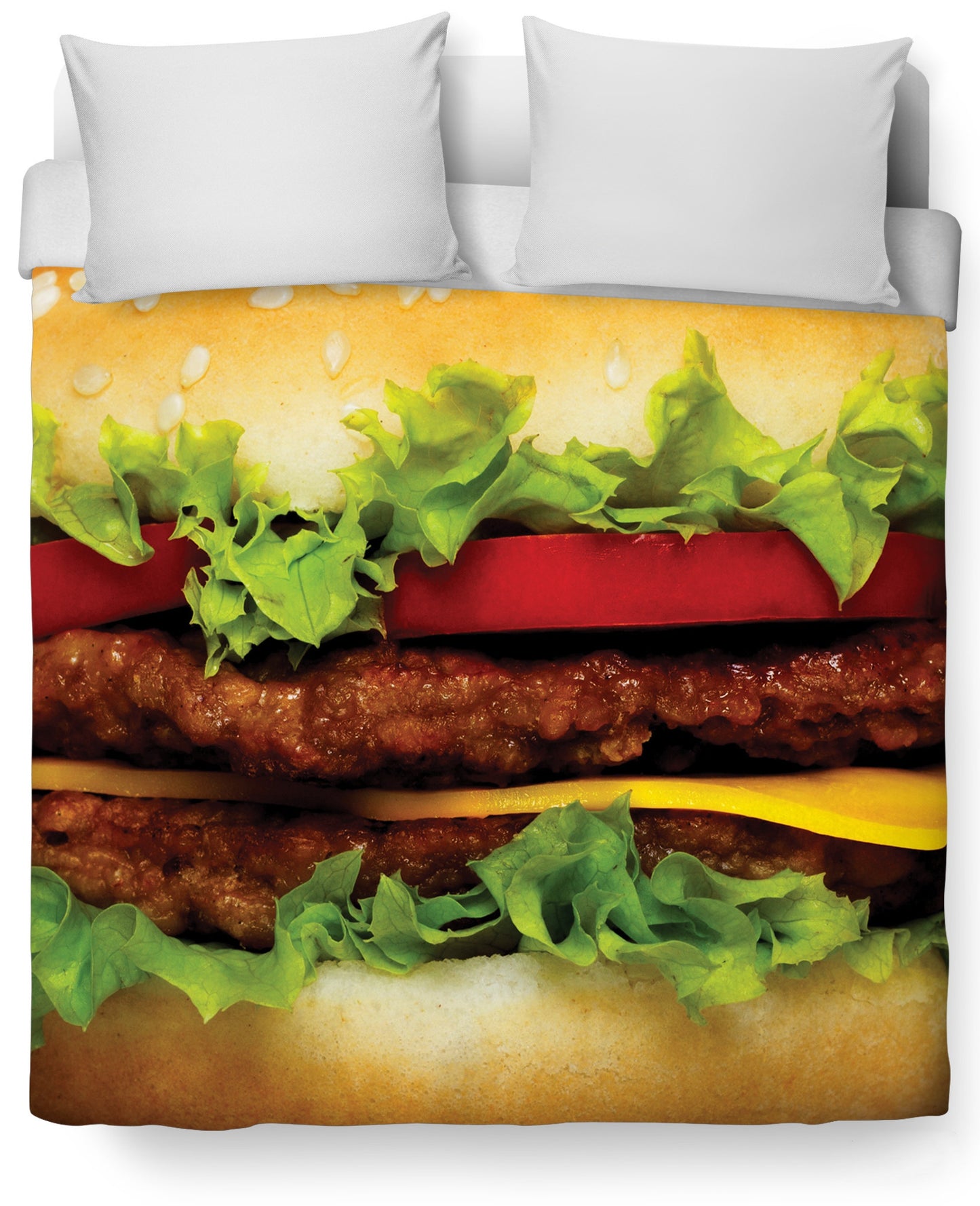 Burger Duvet Cover